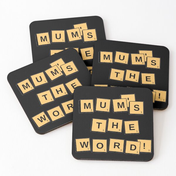 Item preview, Mums The Word v2 designed and sold by QuirkyTease.