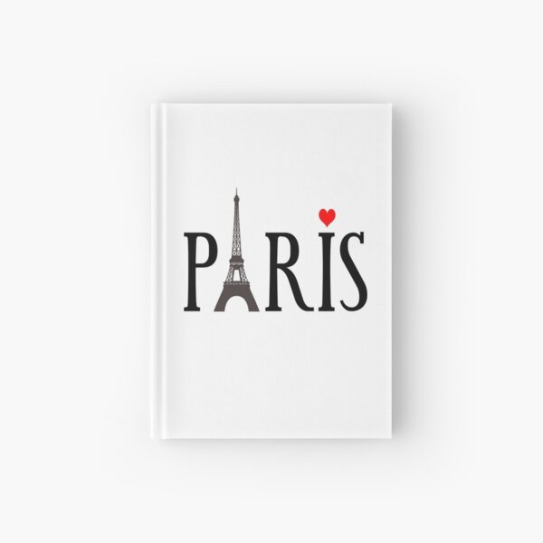 Paris eiffel tower Hardcover Journal