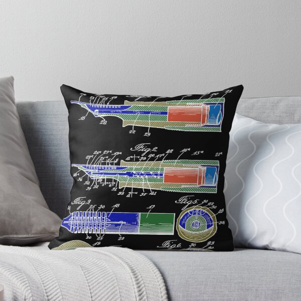 Item preview, Pen art Old Mid Century Patent Colorful art 11 designed and sold by drawspots.