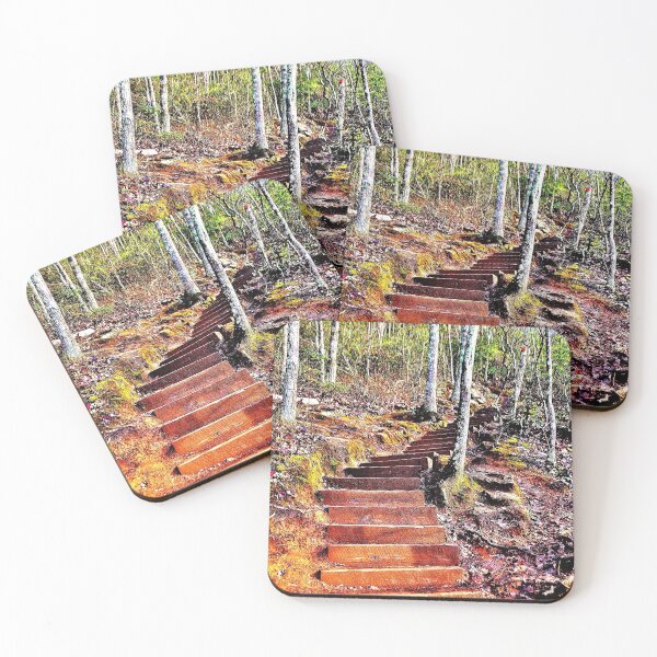 Item preview, Stairs to Crowders Mountains in North Carolina designed and sold by floofpictures.