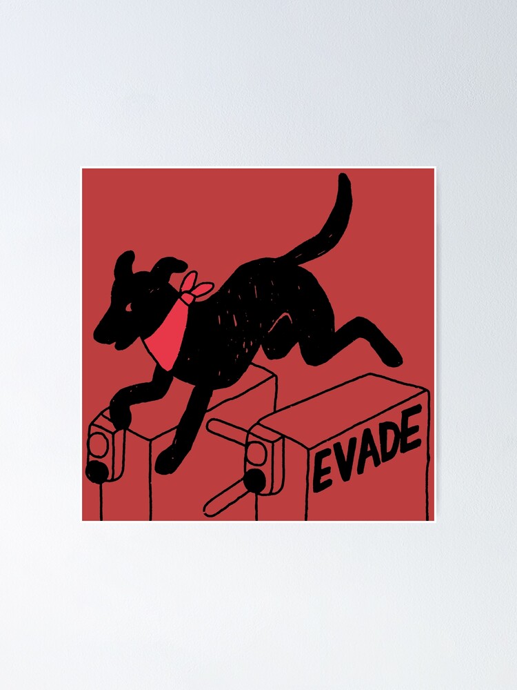 Negro Matapacos Riot Dog - Protest, Fare Evasion, Street Art