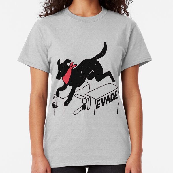 Negro Matapacos Riot Dog - Protest, Fare Evasion, Street Art Classic T-Shirt