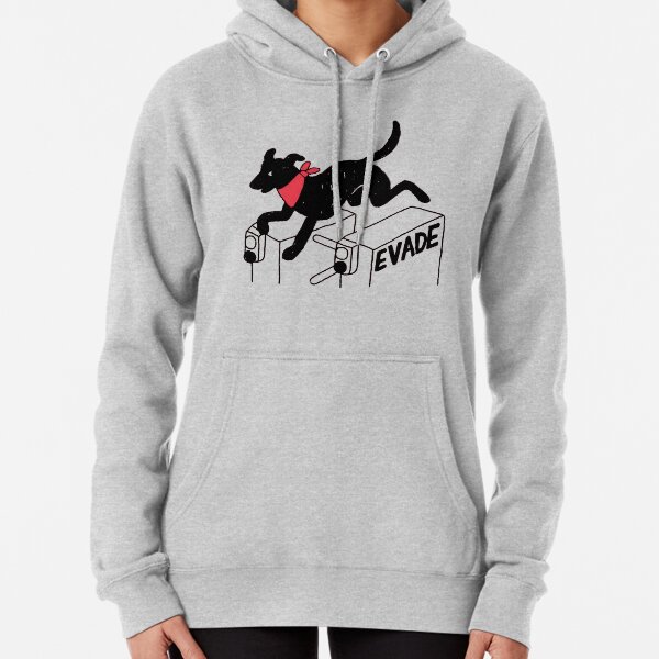 Negro Matapacos Riot Dog - Protest, Fare Evasion, Street Art Pullover Hoodie