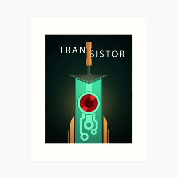 Transistor: poster [2] Art Print