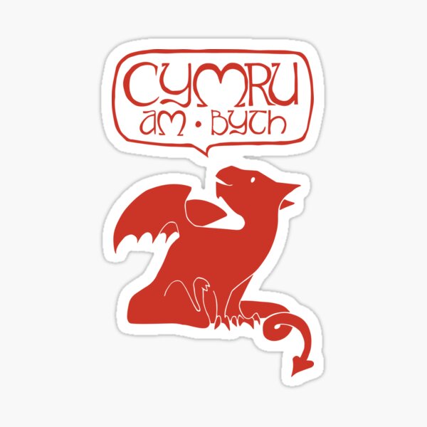 Cymru Am Byth Sticker