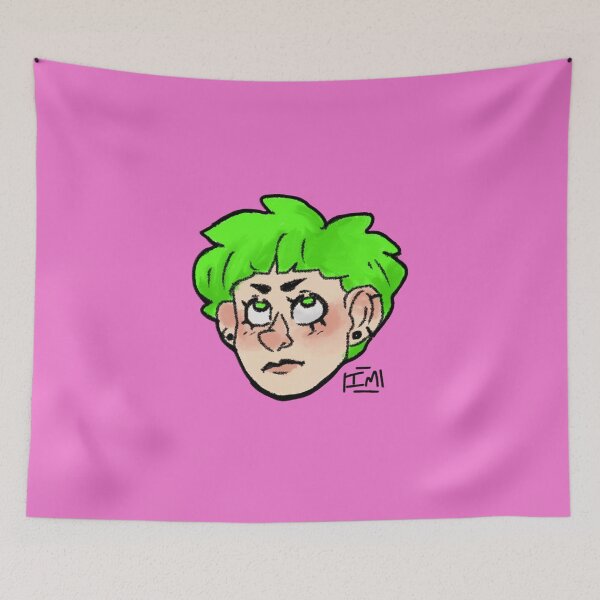 Item preview, Green Haired Girl designed and sold by Isabella Monk.