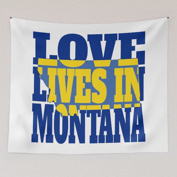 Item preview, Love Lives in Montana designed and sold by DonDota.