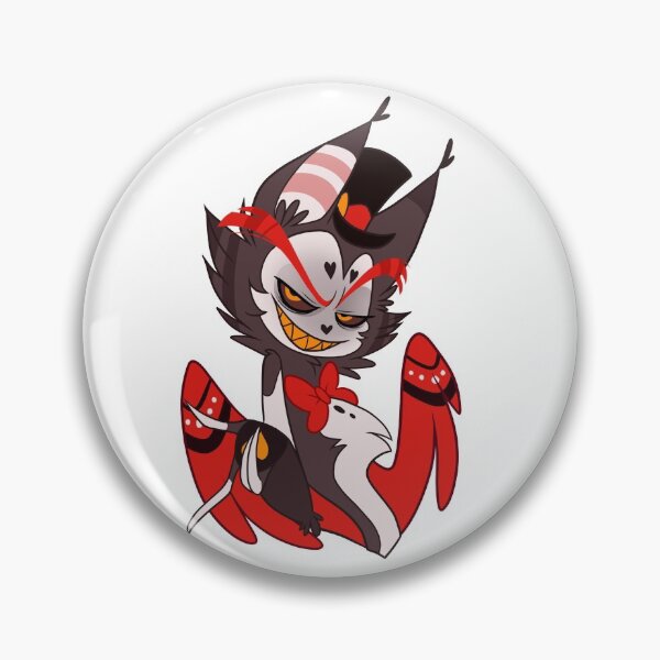 Husk Hazbin Hotel Stickers + more Pin