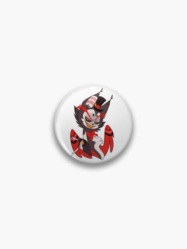 Husk Hazbin Hotel Stickers + more Pin for Sale by ellalune