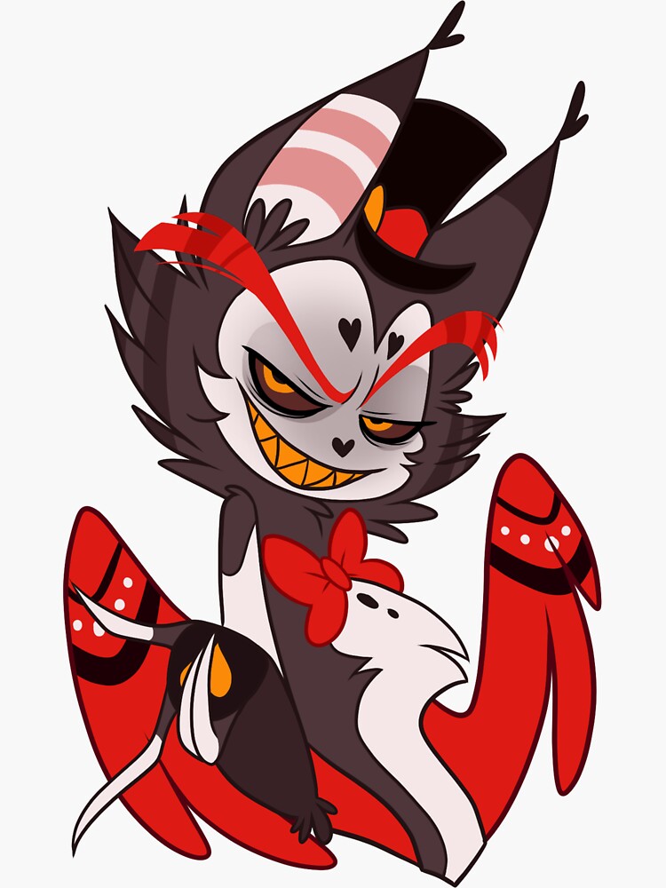 Husk Hazbin Hotel Stickers More Sticker For Sale By Ellalune Redbubble 