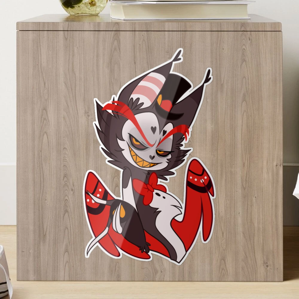 Husk Hazbin Hotel Stickers + more