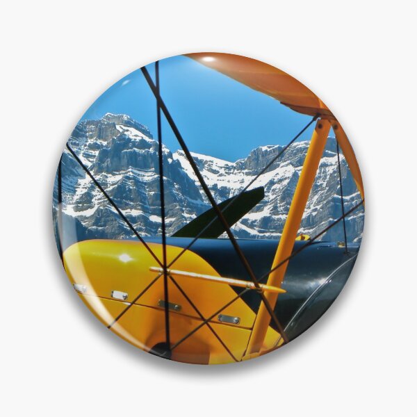 Item preview, Biplane in the Alps designed and sold by mamba.