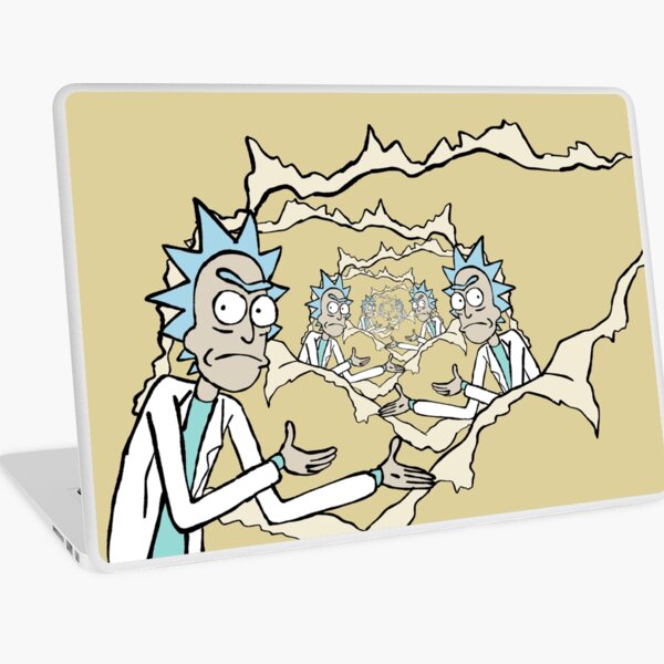 Rick and Morty Laptop Skin | Redbubble