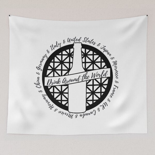 Item preview, World Showcase Drink Around the World (Beer) designed and sold by FandomTrading.