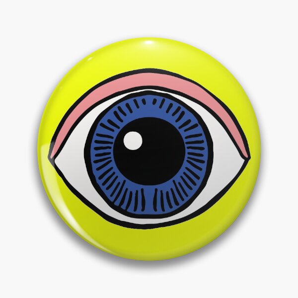 Item preview, The All Seeing Eye Of The All Knowing Whoever - Large Single Peeper designed and sold by RUNICJOHN.