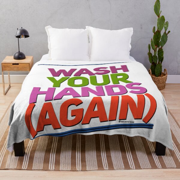Item preview, Wash Your Hands (Again) designed and sold by weavernap.
