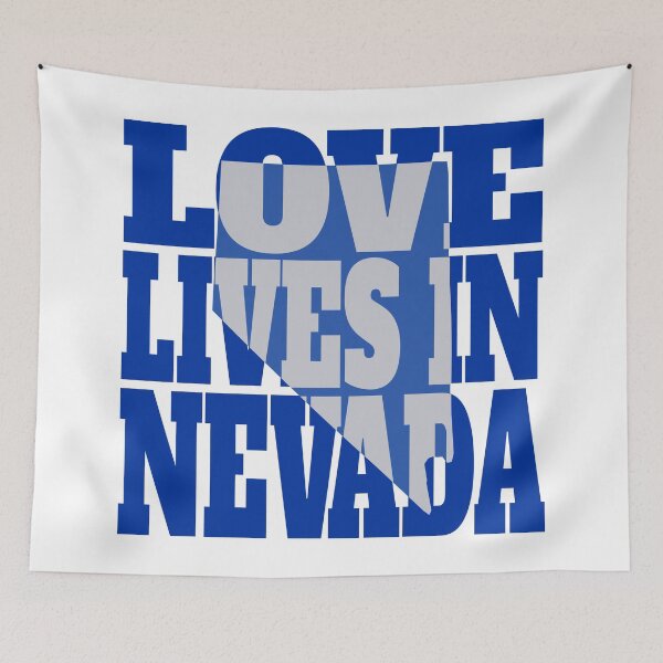 Item preview, Love Lives in Nevada designed and sold by DonDota.