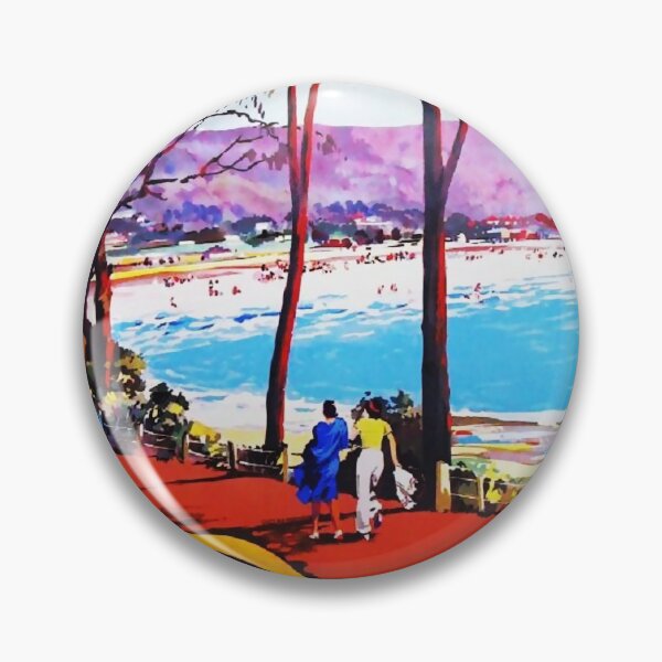 Item preview, Lorne vintage travel poster designed and sold by stickart-marek.