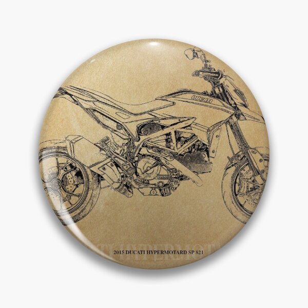 Item preview, 2015 Ducati Hypermotard SP 821 Motorcycle Quote designed and sold by drawspots.