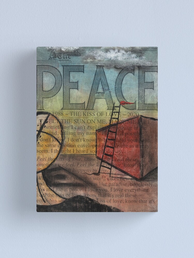 Wall Art Print, Peace, love & empathy