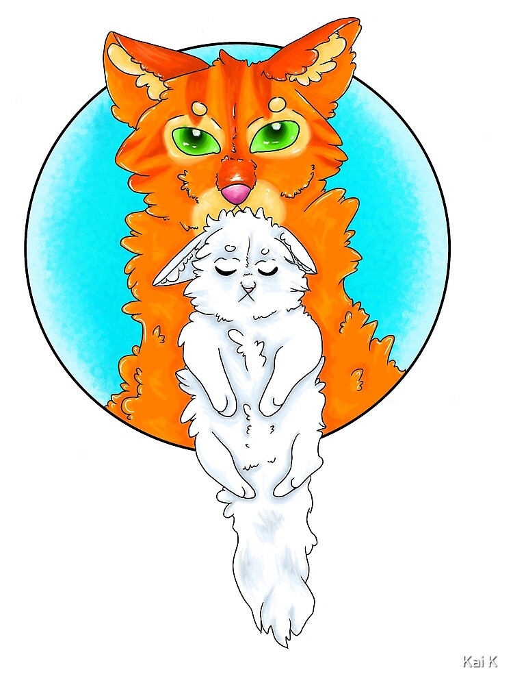 Firestar Warriors Headshot | Greeting Card