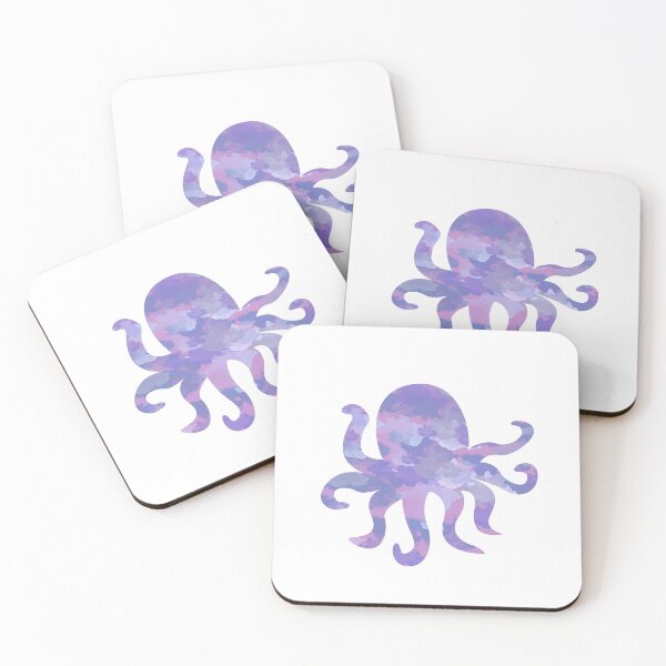 Item preview, Oily Octopus in Purple Tones designed and sold by PlaidAssPrints.