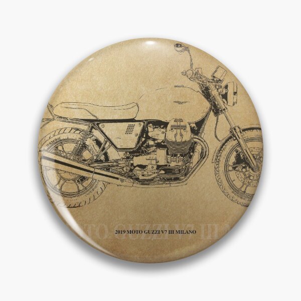 Item preview, 22-2019 Moto Guzzi V7 III Milano Motorcycle Quote designed and sold by drawspots.