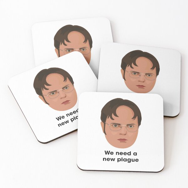 Item preview, We Need a New Plague Dwight Schrute The Office designed and sold by elmma design.