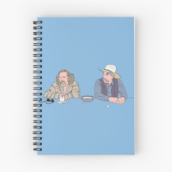 Aperçu de l'œuvre Le mec et l'étranger Big Lebowski créée et vendue par Stayfrostybro.