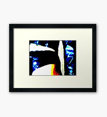 Cheek Framed Print
