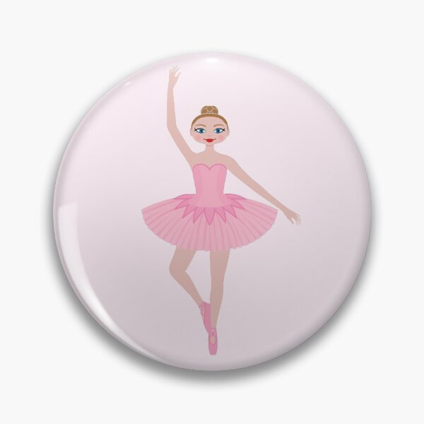 Artikelvorschau, Hübsche rosa süße Ballerina entworfen und verkauft von tandaleah.