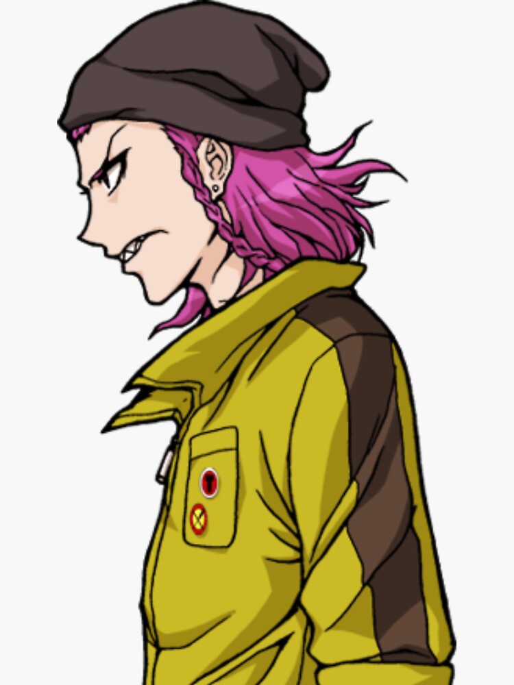 "Kazuichi Souda Closing Argument Sprite" Sticker by ellalune | Redbubble