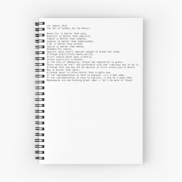 Item preview, The Zen of Python designed and sold by K-draw.