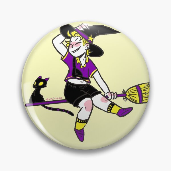 Item preview, nonbinary flag witch designed and sold by eminkw.