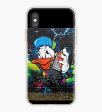 Graffiti Donald Duck iPhone Case
