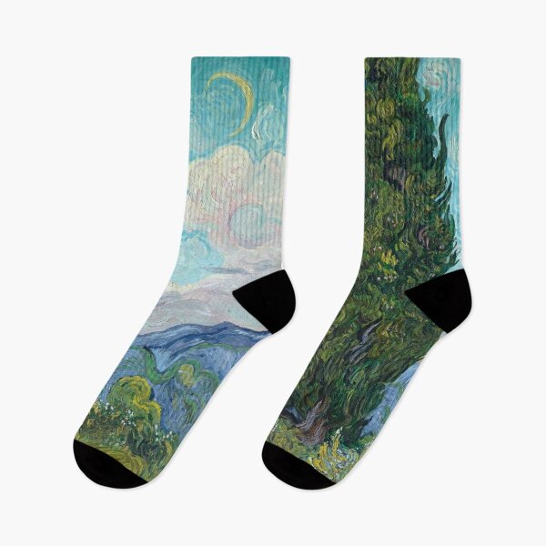 Item preview, Vincent Van Gogh Cyprus Cypruses Cyprusses tree trees designed and sold by Fine Artworks.