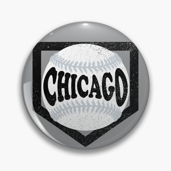 Item preview, Chicago Baseball and Diamond - Gray and Black designed and sold by MulletHappens.