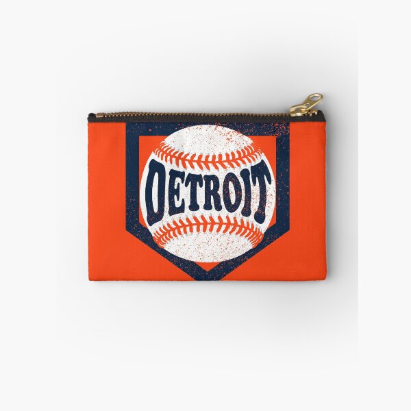 Item preview, Detroit Baseball and Diamond - Blue and Orange designed and sold by MulletHappens.