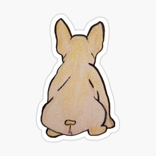 Item preview, Dog Bum - French Bulldog designed and sold by HallieNoL.