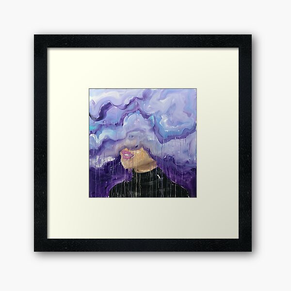 CLOUD Framed Art Print