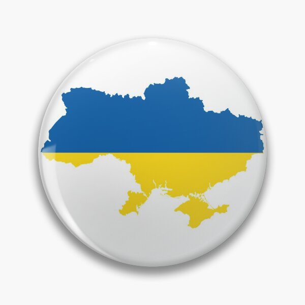 Item preview, Ukraine Flag Map designed and sold by mattpanta.