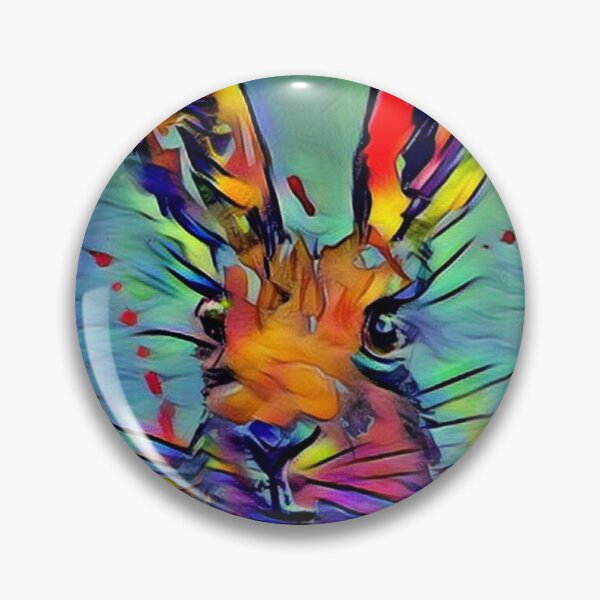 Item preview, Hare digital painting wild animals cartoon rabbit designed and sold by Julieford.