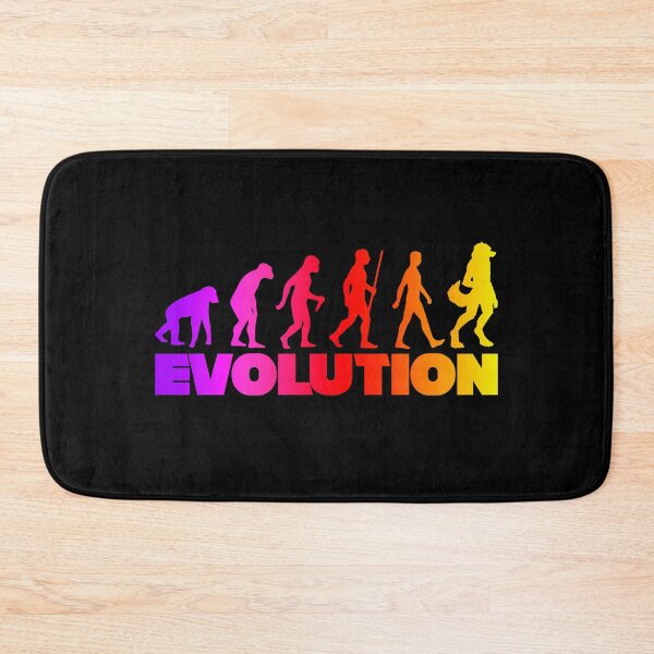 Item preview, FURRY EVOLUTION - Rainbow on black version designed and sold by Crapt.