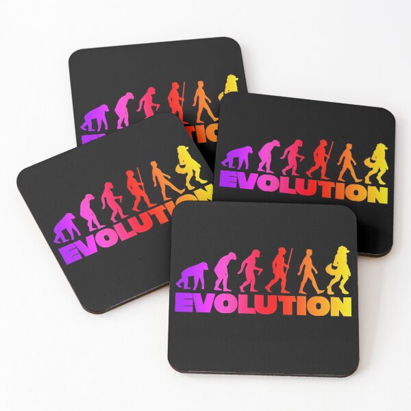 Item preview, FURRY EVOLUTION - Rainbow on black version designed and sold by Crapt.