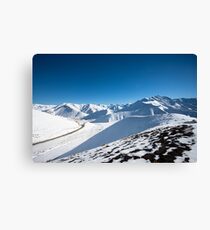 Lindis Pass, New Zealand Canvas Print