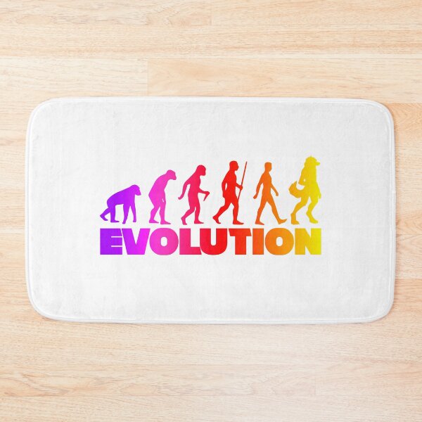 Item preview, FURRY EVOLUTION - Rainbow on white version designed and sold by Crapt.