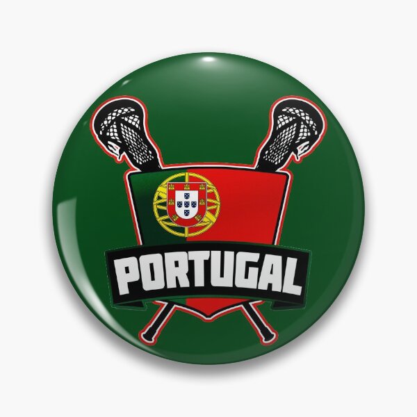 Item preview, Portugal Lacrosse Flag Logo, Lacrosse Português designed and sold by gamefacegear.