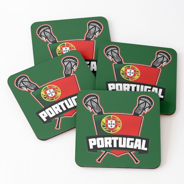 Item preview, Portugal Lacrosse Flag Logo, Lacrosse Português designed and sold by gamefacegear.