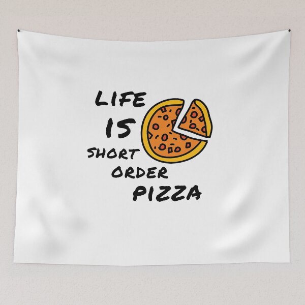 Item preview, Pizza Slice Wise Quote Humor Silly Joke Cute Funny Gift Sarcastic Happy Fun Awkward Geek Hipster Smile Inspirational Motivational Birthday Present designed and sold by EpsilonEridani.