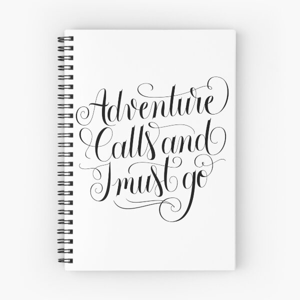 Item preview, Adventure calls and I must go designed and sold by Sandra Brezina.
